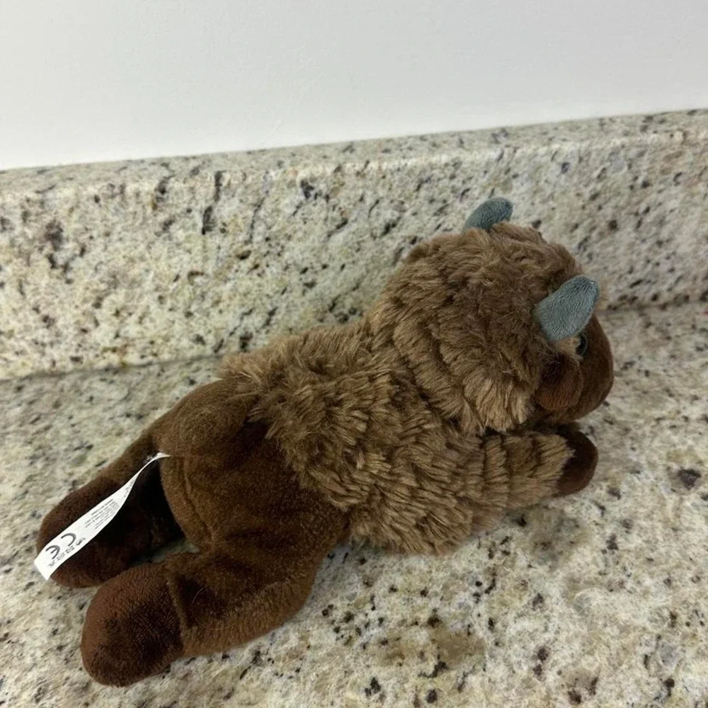 The Petting Zoo Stuffed Bison Plush